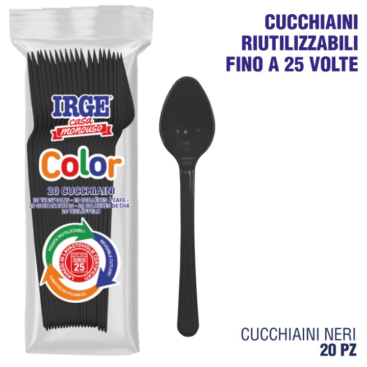 CDI CUCCHIAINO PP NERO 20 PZ