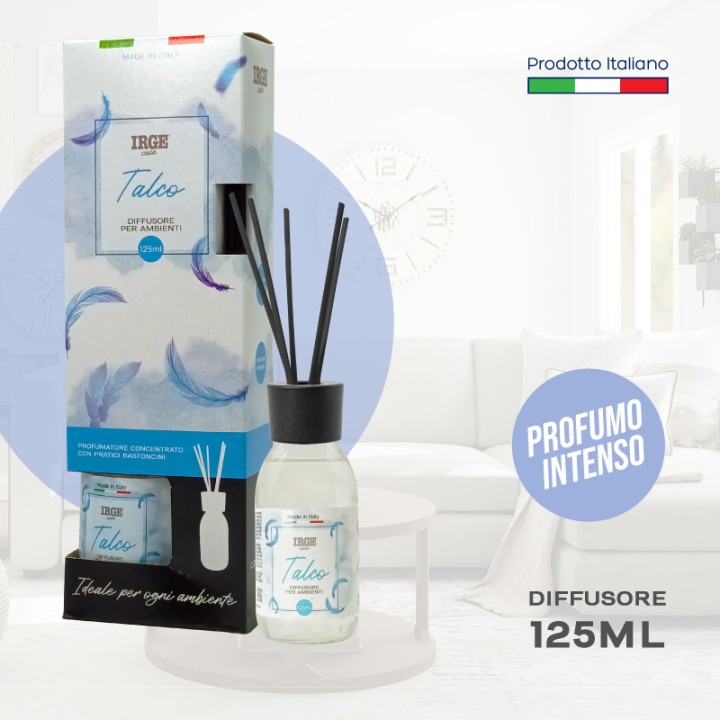 CFM DIFFUSORE IRGE AMB. 125 ML TALCO C/BASTONCINI