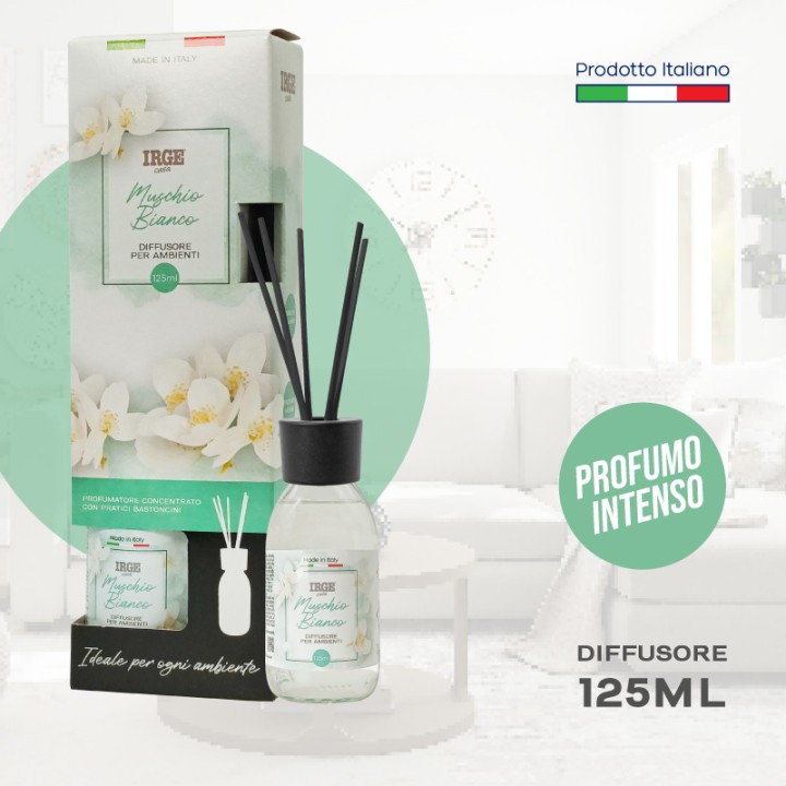 CFC DIFFUSORE IRGE AMB. 125 ML MUSCHIO C/BASTONCINI