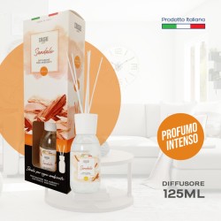 CDN DIFFUSORE IRGE AMB. 125 ML SANDALO C/BASTONCINI