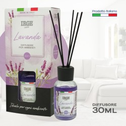 CAT DIFFUSORE AMB. 30 ML LAVANDA C/BASTONCINI