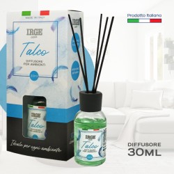 CDC DIFFUSORE AMB. 30 ML TALCO C/BASTONCINI