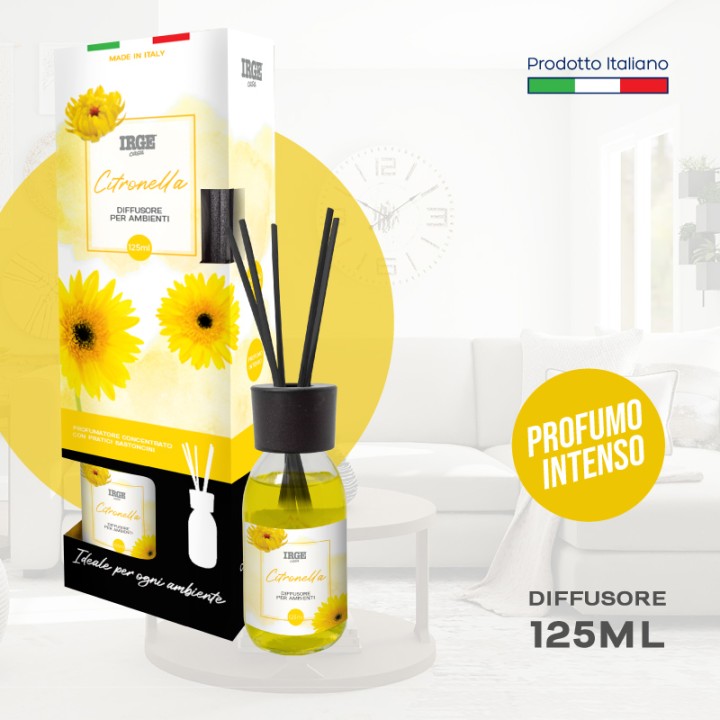 ABB  DIFFUSORE AMBIENTE 125ML CITRONELLA IRGE