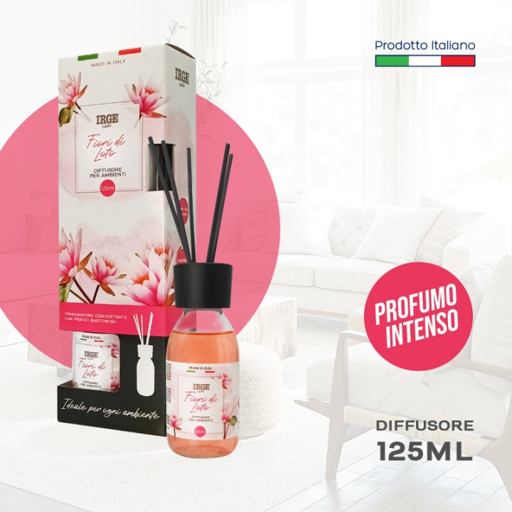 CFP DIFFUSORE AMB. IRGE 125 ML F.LOTO C/BASTONCINI