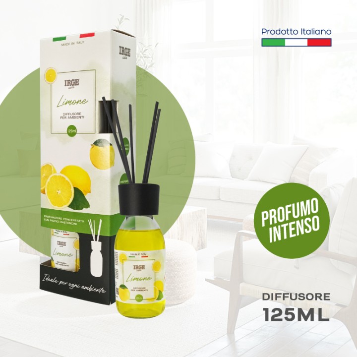 CFP DIFFUSORE IRGE AMB.125 ML LIMONE C/BASTONCINI