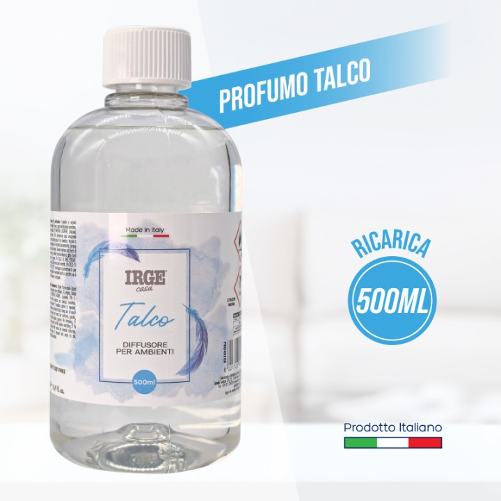 EBQ DIFFUSORE RICARICA 500 ML TALCO