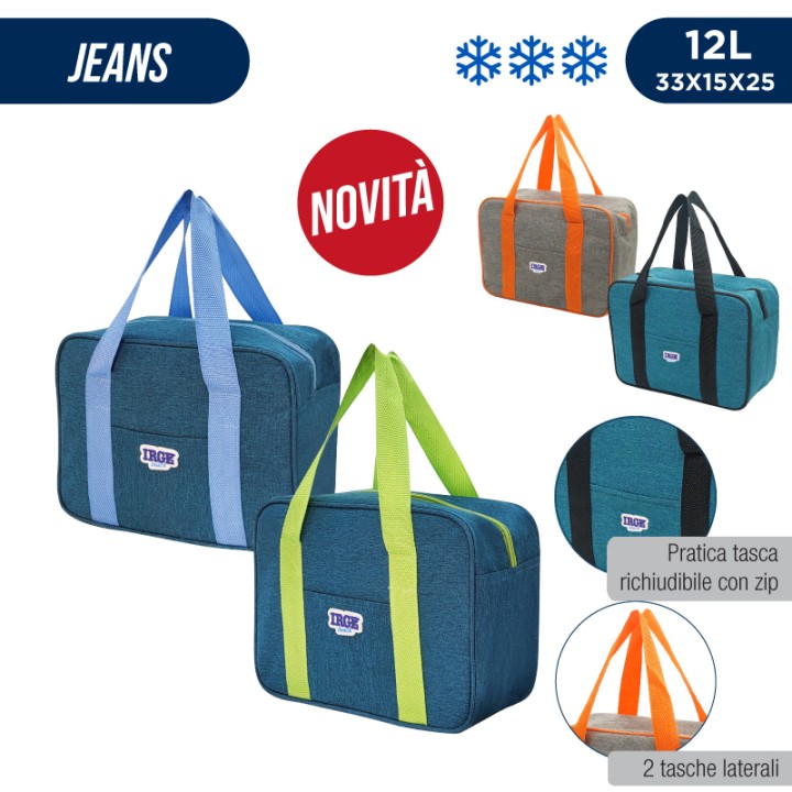 APA VALIGETT TERMICA JEANS 12L 33X15X25