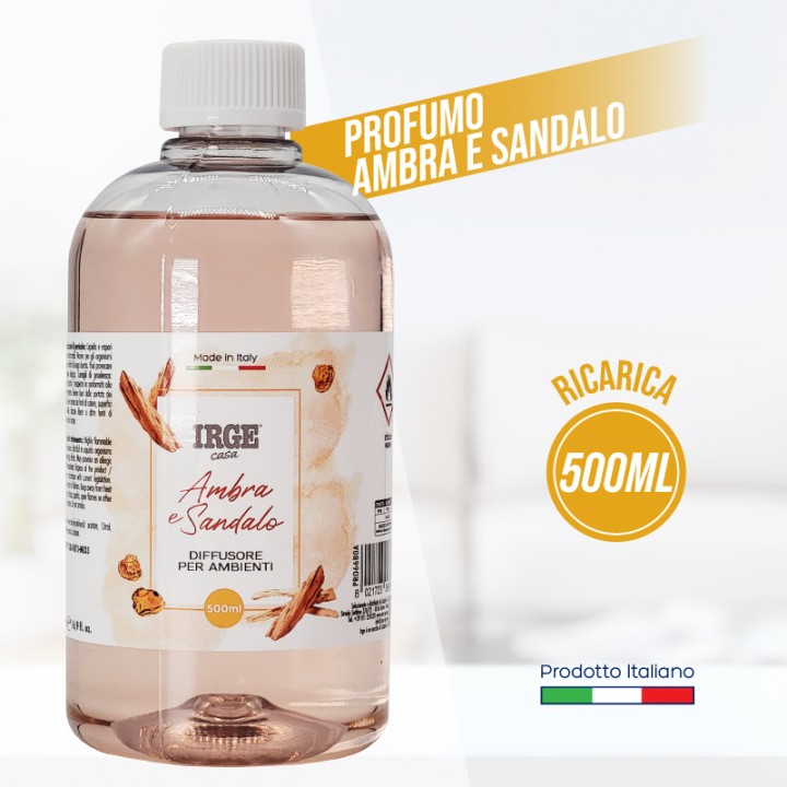 EBQ DIFFUSORE RICAR. AMB 500 ML AMBRA/S