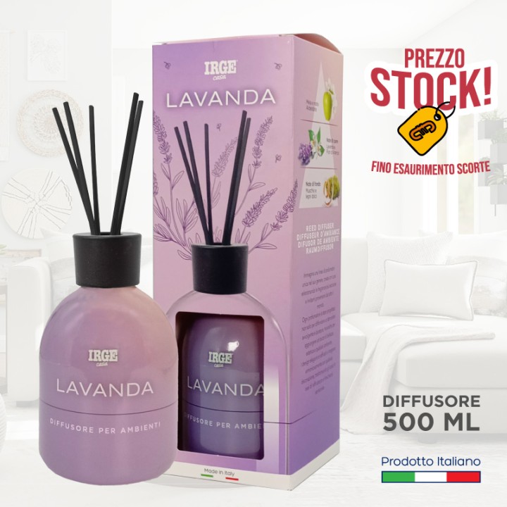 CLG DIFFUSORE AMB 500 ML LAVANDA