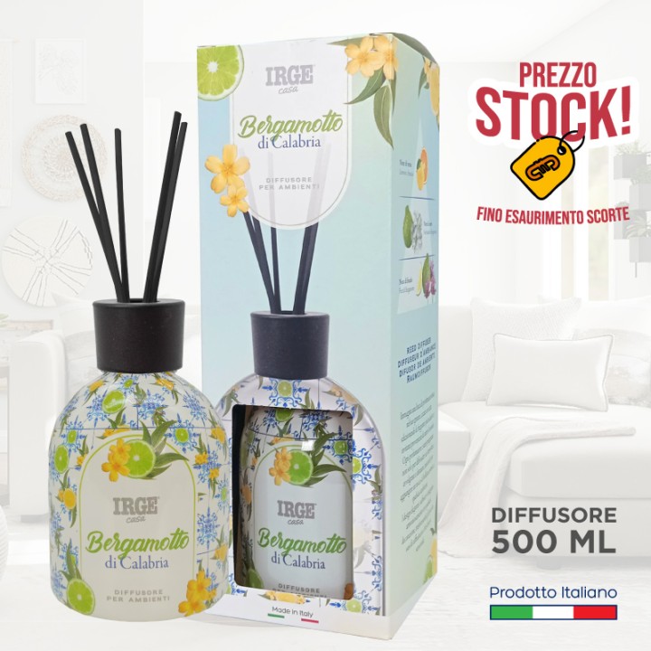 CLA DIFFUSORE 500 ML BERGAMOTTO CALABRIA