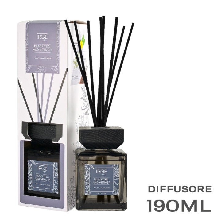 CAI DIF.190ML IRGE BLACK TEA AND VETIVER