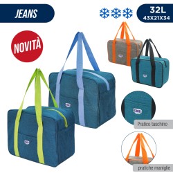 ATA VALIGETT TERMICA JEANS 32L 43X21X34