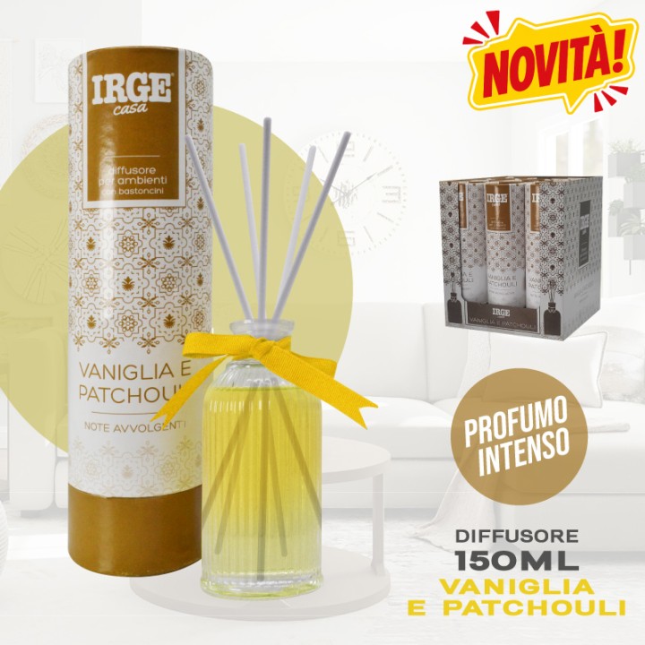 CGR DIFF 150ML FIOCCO C/AST PATCHOULI