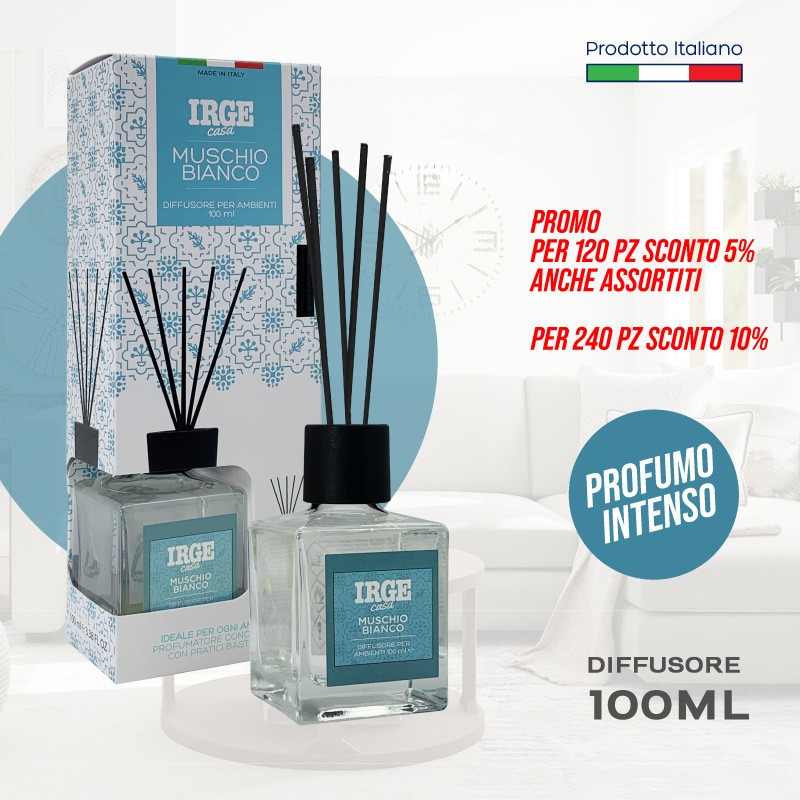 CGE DIFF CUBO 100ML MAIOLICHE M. BIAN BASTONCINI