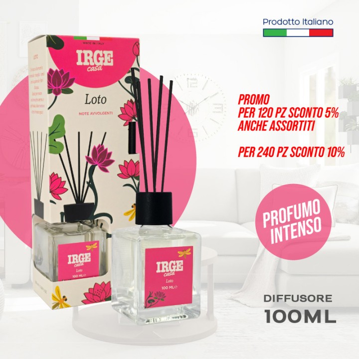 CGI DIFF CUBO 100ML NATURAL F.LOTO BASTONCINI