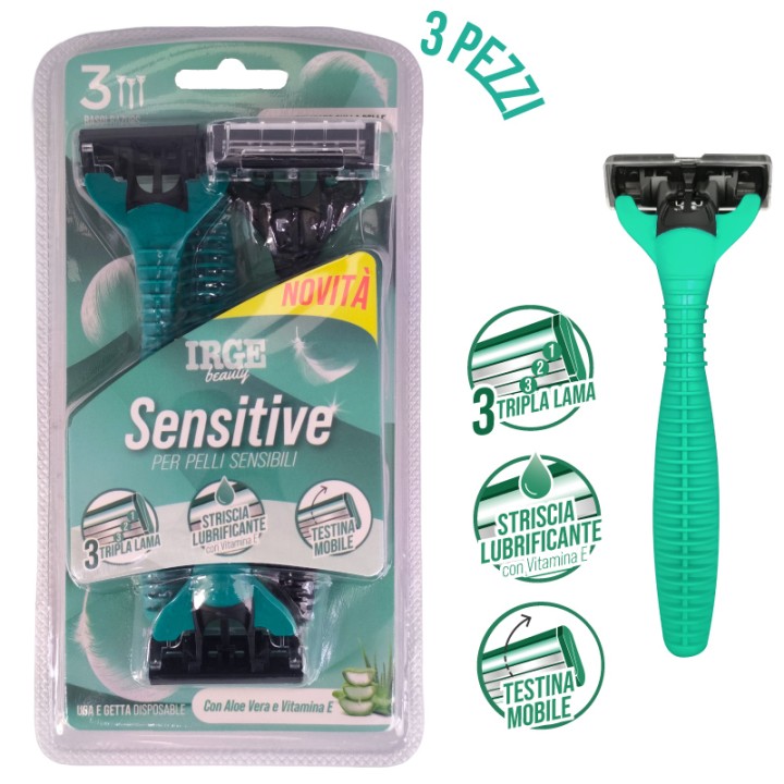 CEC RASOIO SENSITIVE 3 LAME 3 PEZZI
