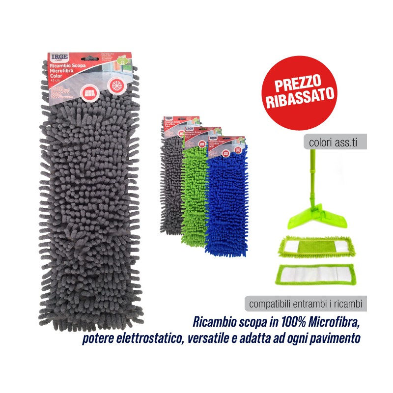 BNK SCOPA MICROFIBR IRGE COLOR RICAMBIO