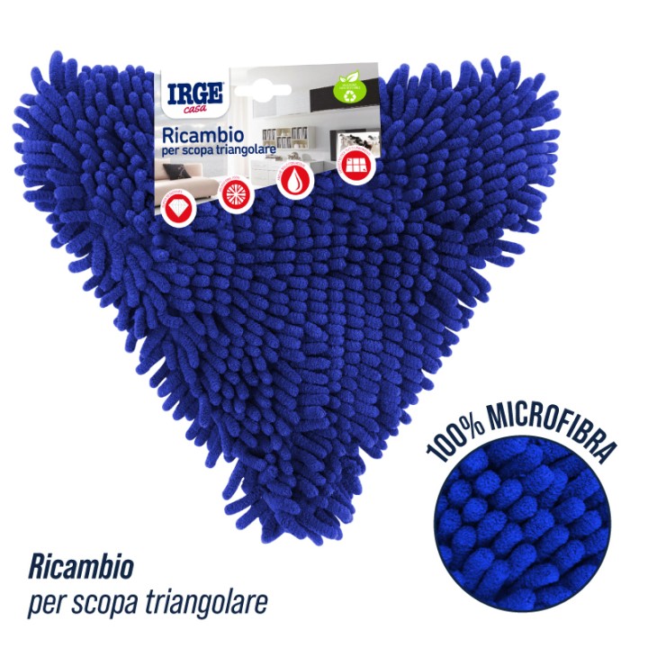 BNN SCOPA MICROFIBR TRIANGOLARE RICAMBI