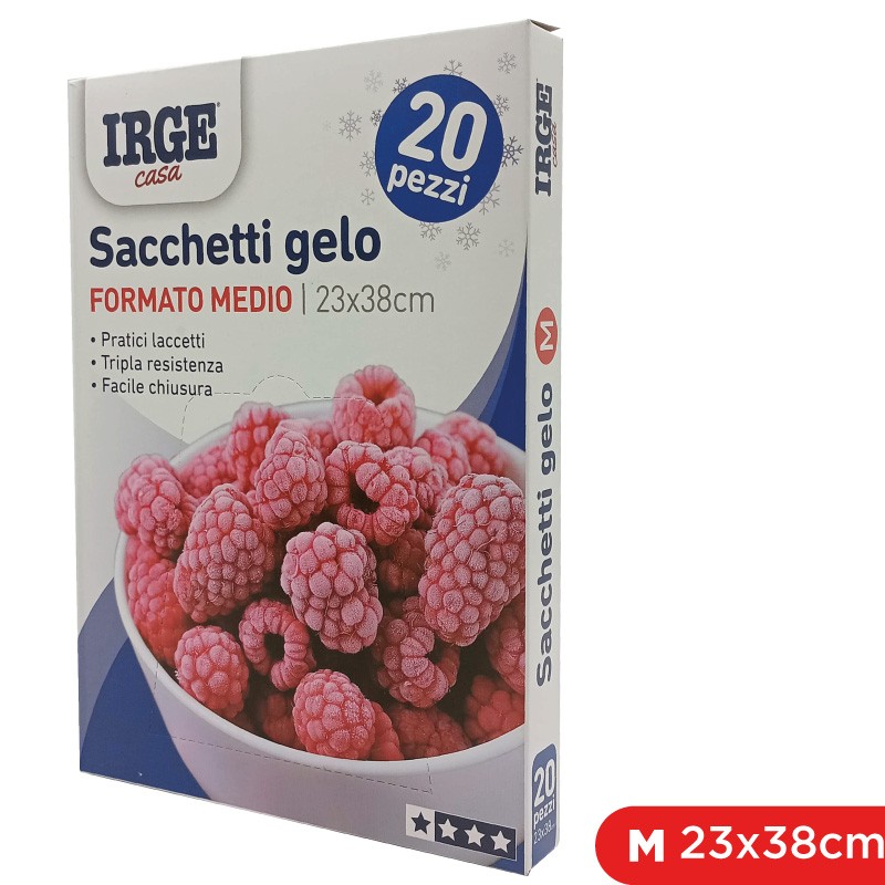 BMK SACCHETTI GELO IRGE 23X38CM 20PZ