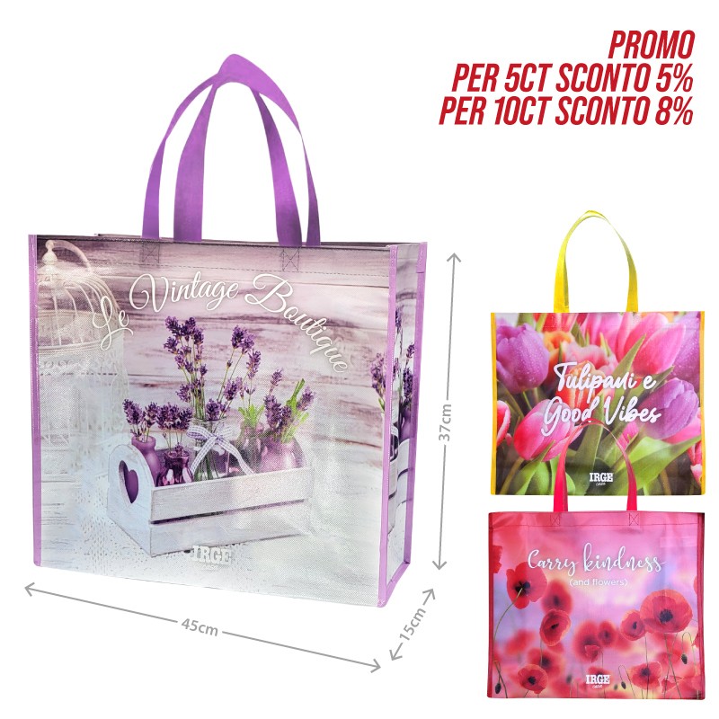 CGC SHOPPING BAG VINTAGE 43x15x37cm