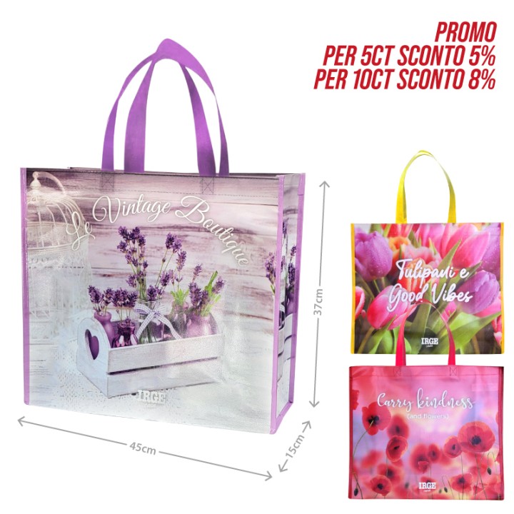 CGC SHOPPING BAG VINTAGE 43x15x37cm
