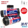 CDO SACCHI PATT.30PZ 50X60cm 30LT NERI