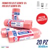 CDR SACCHI PATT.20PZ 50X60 ROSA 30LT 30 LT