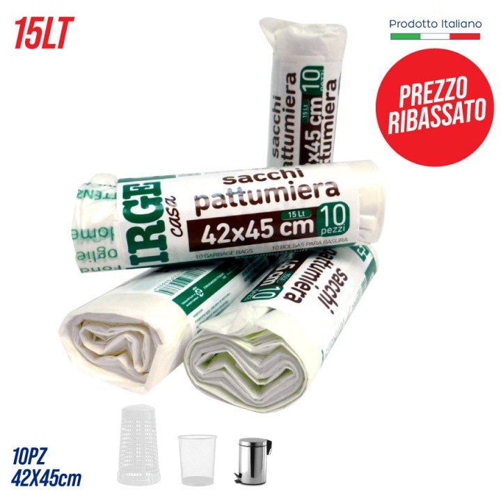 CFB SACCHI PATTUMIERA 10PZ 42x45 UMIDO