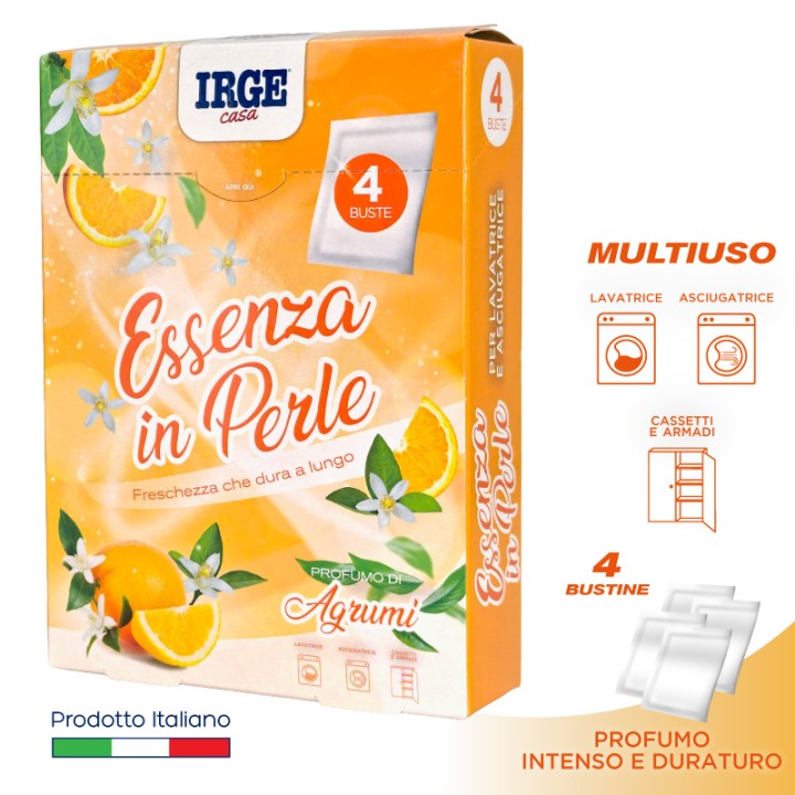 CFF ESSENZA IN PERLE 4 BUSTINE AGRUMI