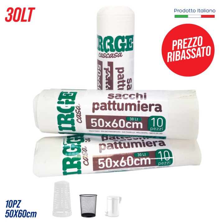 CFA SACCHI PATTUMIERA 10PZ 50X60 UMIDO