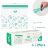 BIA SACCHI DOPPIA ZIP 16.5X15 25PZ BOX