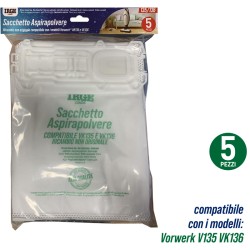 ABS SACCO ASPIRAPOLVERE VK135/136 5PZ