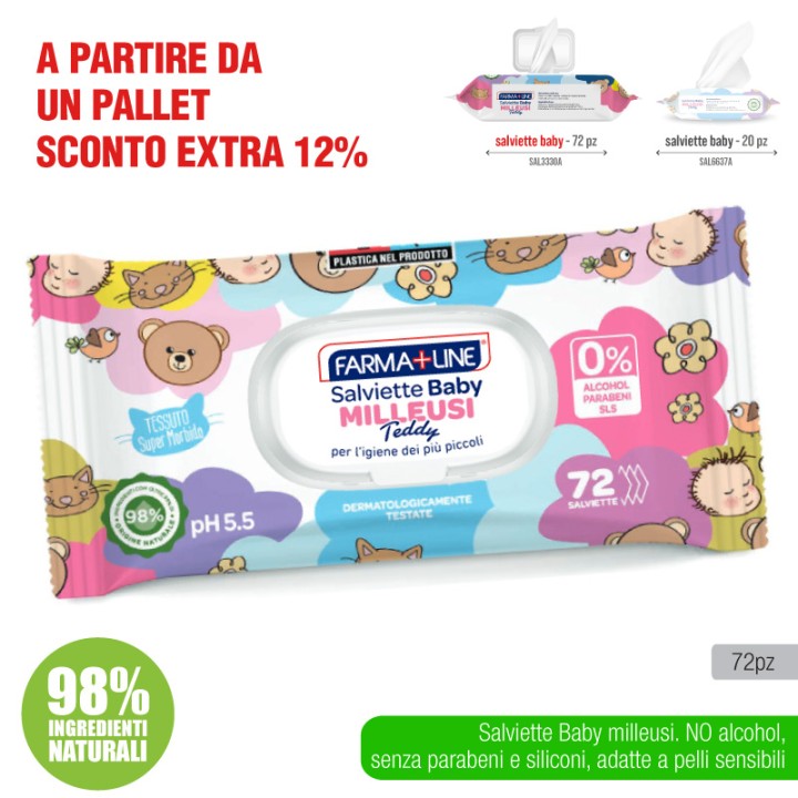 ADR SALVIE FARMA 72 PZ C/POP BABY TEDDY