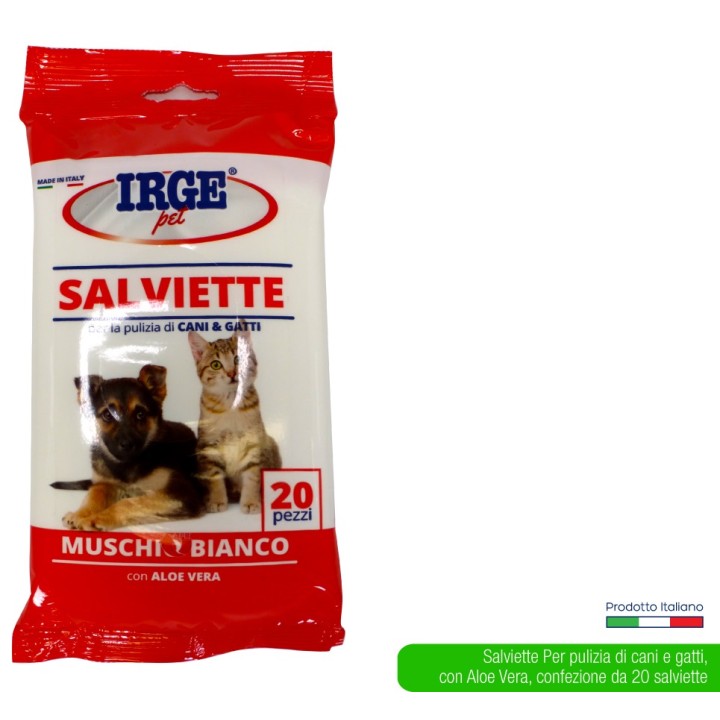 ABQ SALVIETTE PROFUMATE 20P IRGE ANIMAL