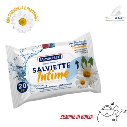 ADL SALVIETTE FARMA T INTIME 20 PZ ALOE