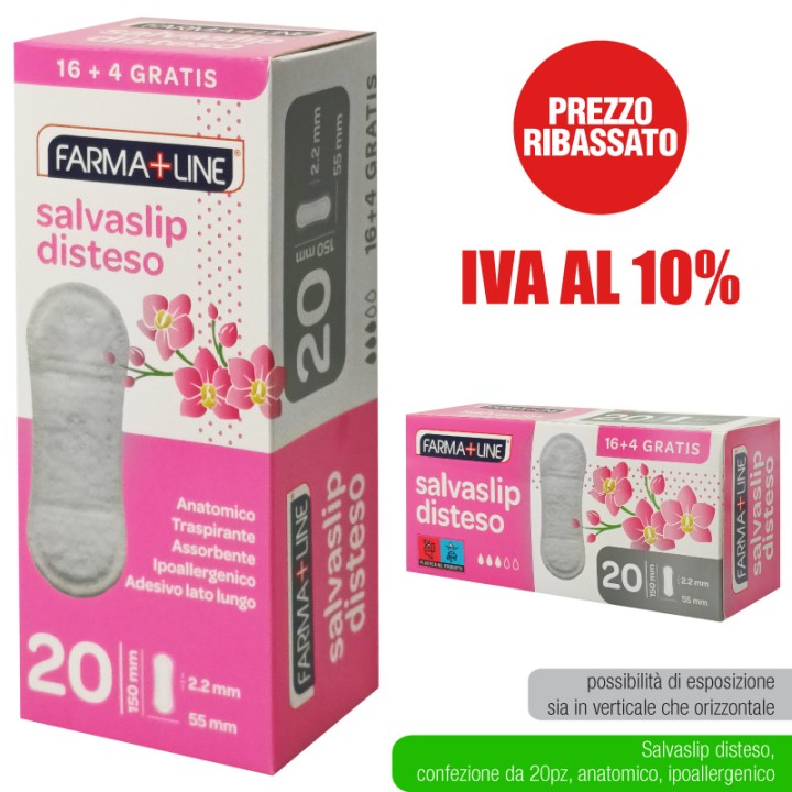 ADO SALVASLIP STESO 20PZ FARMALINE
