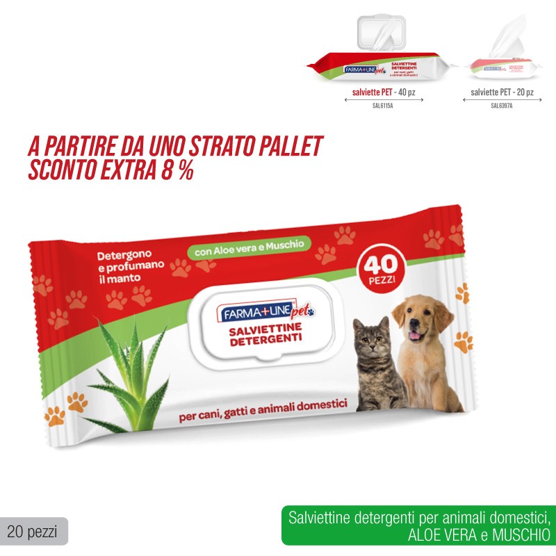 ABT SALVIETTE PROFUMATE 40PZ ANIMAL