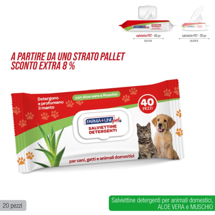 ABT SALVIETTE PROFUMATE 40PZ ANIMAL