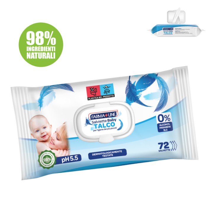 BFC SALVIETTE FARMA 72 PZ C/POP UP TALC