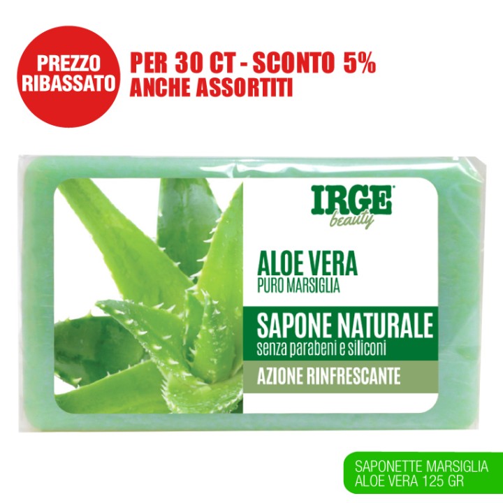 BFC SAPONETTE MARSIGLIA ALOE VERA 125GR