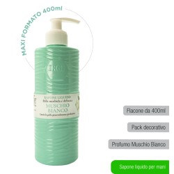 ADV SAPONE MANI 400 ML MUSCHIO BIANCO