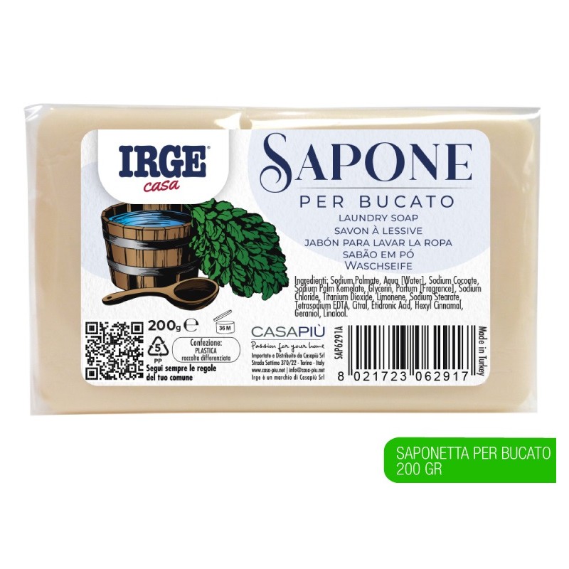 AGL SAPONETTA BUCATO 200GR