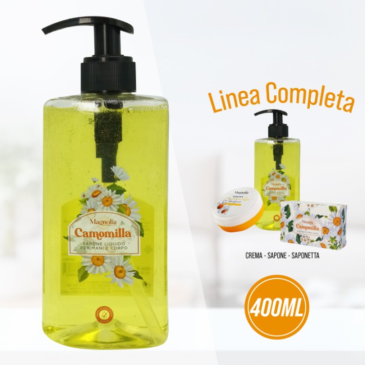 BBA MAGNOLIA SAPONE LIQ. CAMOMILLA 400ML