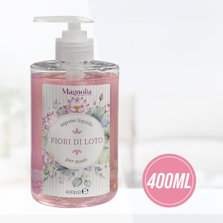 ADT SAPONE LIQUIDO MANI 400 ML FIORI DI LOTO