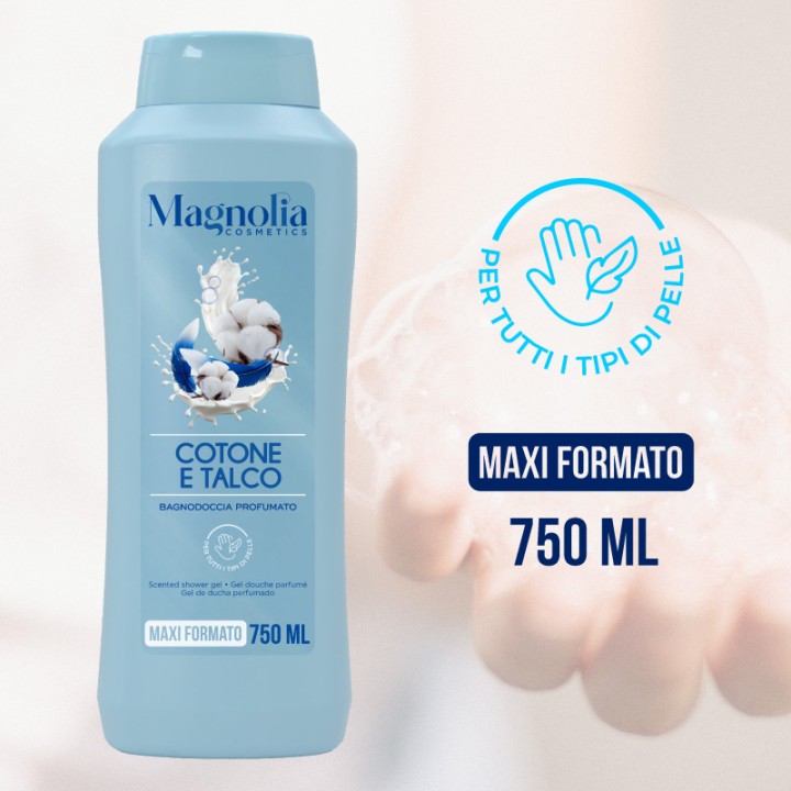 ADS BAGNOSCHIUMA 750ML COTONE E TALCO