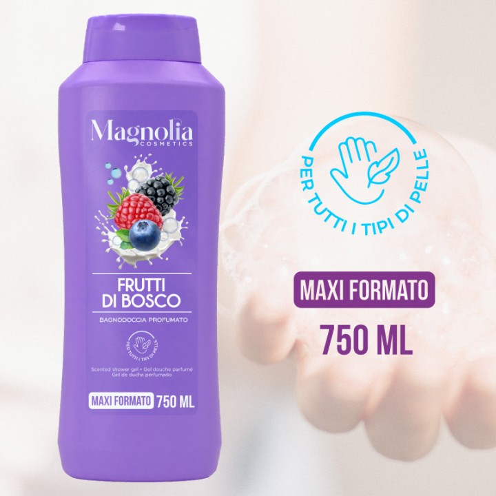 ADS BAGNOSCHIUMA 750ML FRUTTI DI BOSCO