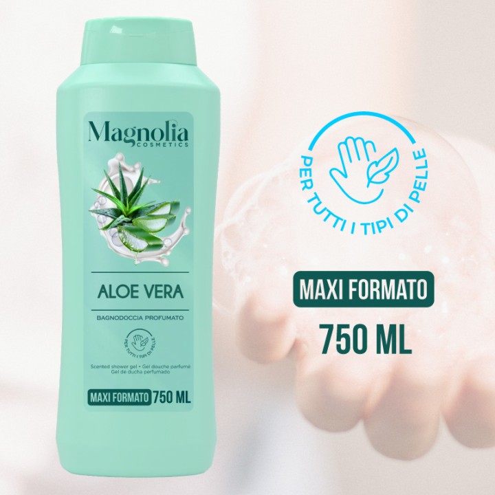 ADS BAGNOSCHIUMA 750ML ALOE VERA