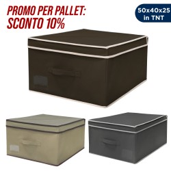 CDW SCATOLA PORTAINDUMENTI  TNT COLORI A CONTRASTO 50X40X25