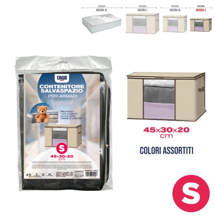 CDW CONTENITORE SALVASPAZIO 45X30X20CM