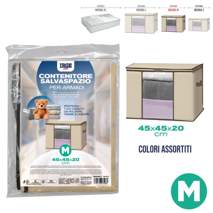 CDW CONTENITORE SALVASPAZIO 45X45X20CM